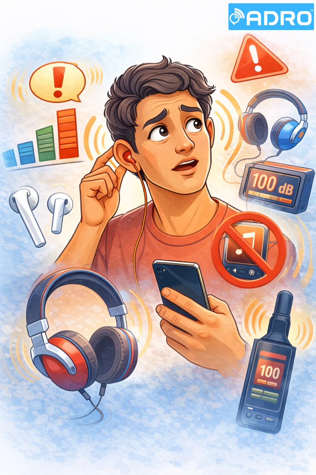 12 How to protech hearing while using personal audio