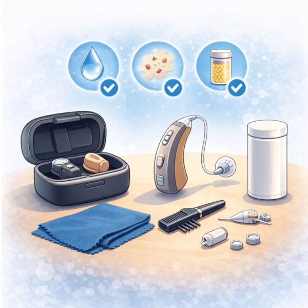 4 Hearing Aid Care Maintenance