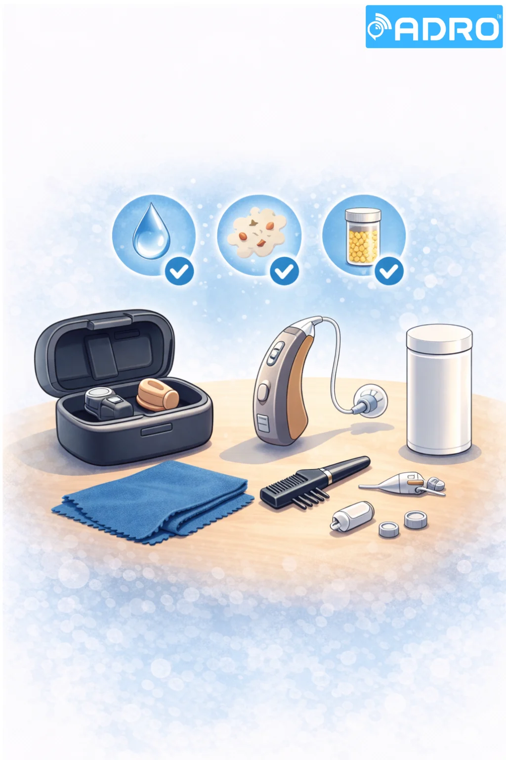 4 Hearing Aid Care Maintenance