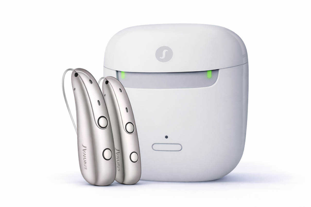 Paediatric rechargeable hearing aid Adro