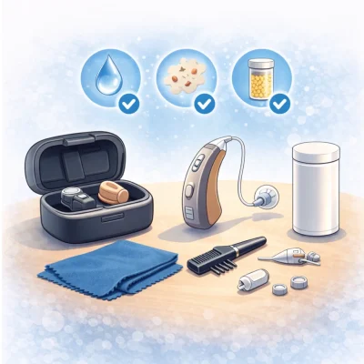 4 Hearing Aid Care Maintenance